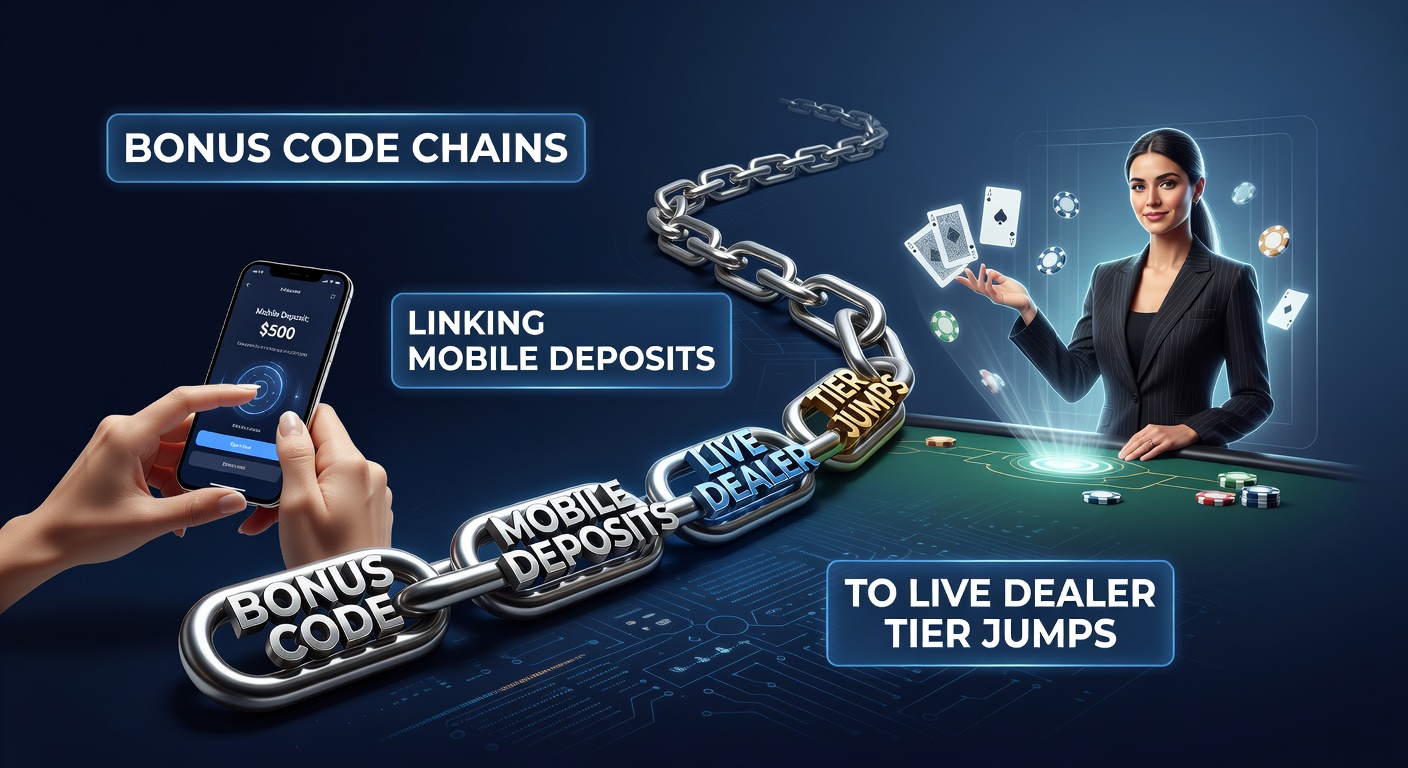 Diagram van live dealer VIP-ladders gekoppeld aan mobiele bonusketens