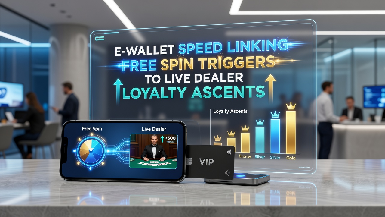 Live dealer tafel met e-wallet betaalopties en loyaliteitsvoortgang