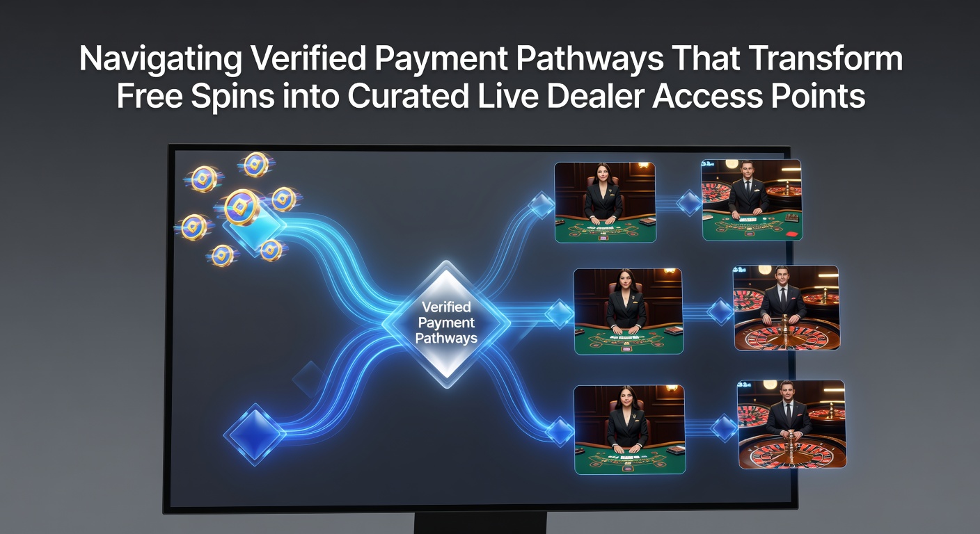 Geverifieerde betalingsroutes in online casino's met focus op gratis spins en live dealer toegang