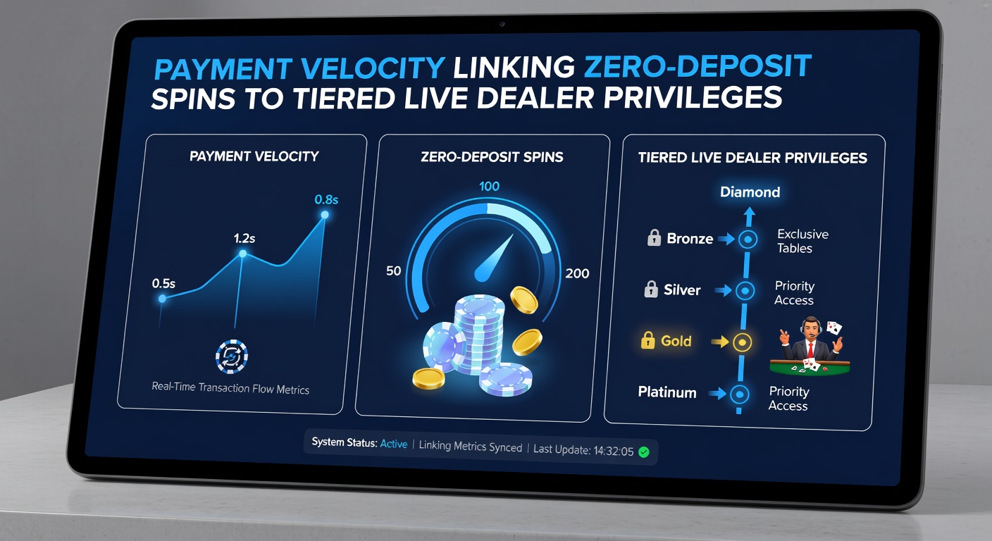 Diagram van VIP-niveaus die verbonden zijn met snelle betalingen en zero-deposit bonussen