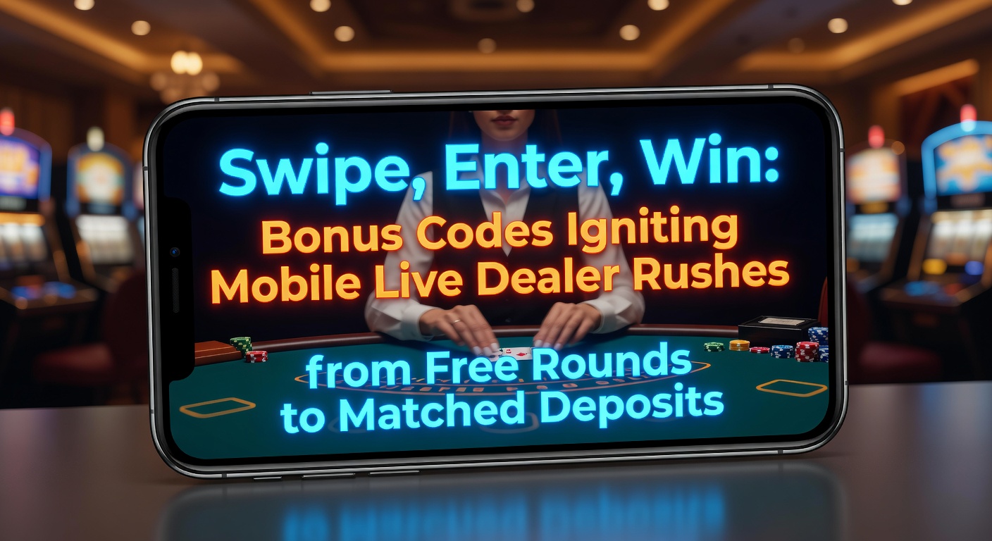 Speler veegt op mobiel scherm om bonuscode in te voeren tijdens live dealer sessie, met vuurwerk-effecten voor winst